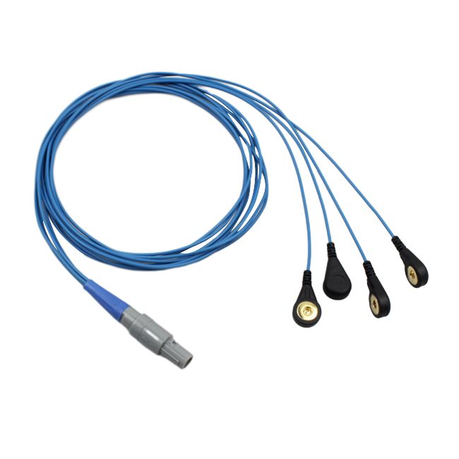 Lemo 10 Core Medical Dynamic Lead Line Linha de acupuntura e moxabustão